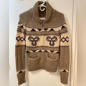 TNA Wool Zip Sweater